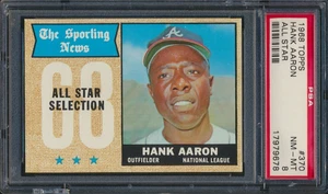 1968 Topps Baseball #370 Hank Aaron All Star PSA 8 NM-MT HOF - Bild 1 von 2
