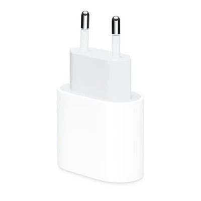 CARICABATTERIA UNIVERSALE / ALIMENTATORE USB-C APPLE MHJE3ZM/A 20 W BIANCO - Immagine 1 di 4