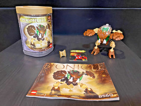 LEGO Bionicle Bohrok Pahrak Set 8560 Complete w/ Canister, Manual, Hanger & Mask