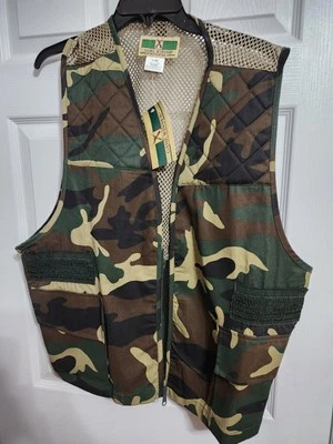 Game Winner Camouflage Hunting Vest, XL/XXL, New With Tags  - Image 1 of 4