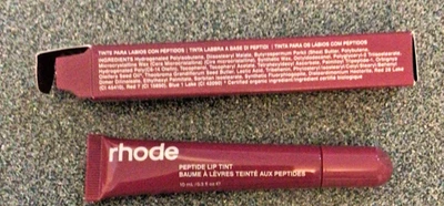 New Rhode Shea Butter Raspberry Jelly Peptide Lip Treatment in Ribbon NIB - Image 1 of 4