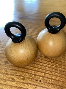 🔥 Vintage Salz & Pfeffermühle Bodum Design R Nissen Made In Denmark Buchenholz - Bild 1 von 6