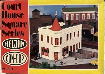 Heljan 601 Con-Cor N Scale Two Brothers Restaurant Building Kit - Image 1 of 4