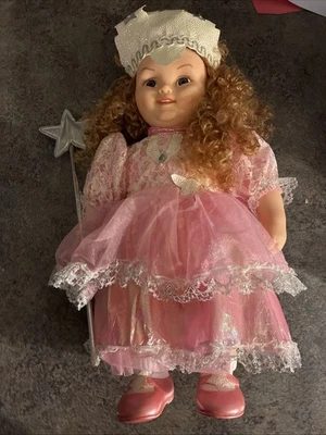 "Muñeca de 18"" rara del Mago de Oz de M.T 1992 Glinda la Bruja Buena" Foto 1 de 4