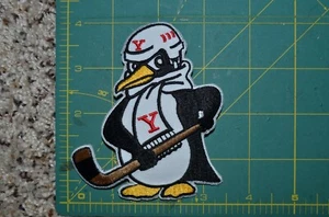 Camiseta deportiva Youngstown State Penguins HOCKEY 4" de colección NCAA retro parche escudo - Imagen 1 de 1
