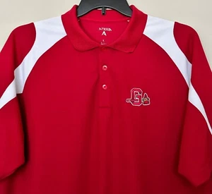 Camisa polo para hombre Gwinnett Braves talla XL color rojo logotipo bordado - Imagen 1 de 5