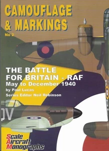 Camuflaje Y Marcas Nº 2 - La Batalla por Gran Bretaña - RAF 1940 por Paul Lucas. - Imagen 1 de 2