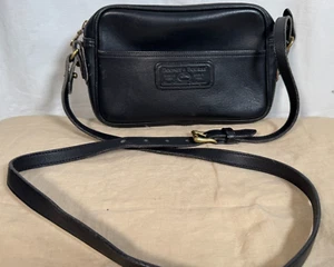 Bolso Bandolera Bolso de Hombro de Cuero con Guante Superior con Cremallera DOONEY & BOURKE Años 90 Para Mujer - Imagen 1 de 18