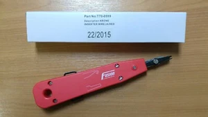 Punch Down Tool Krone IDC RJ45 11 Cat6 Network Telephone Cable Socket Insertion - Afbeelding 1 van 5