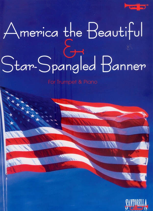 Star Spangled Banner & America the Beautiful for Trumpet & Piano*Publisher Ships - Image 1 of 1