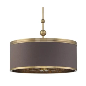 Metropolitan N7345 Splendour 5 Light 25"W Robin Baron Pendant - Aged Antique - Picture 1 of 3