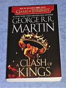 A CLASH OF KINGS A Song of Ice And Fire Book Two Game Of Thrones 2012 Bantam - Imagen 1 de 4