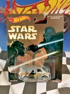Hot Wheels 2016 Pop Culture: Ralph McQuarrie Star Wars Ford Transit Supervan RR - Picture 1 of 1