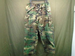 Pantalones militares estadounidenses USMC Goretex clima frío/húmedo BDU grandes regulares 1997 238-L - Imagen 1 de 12