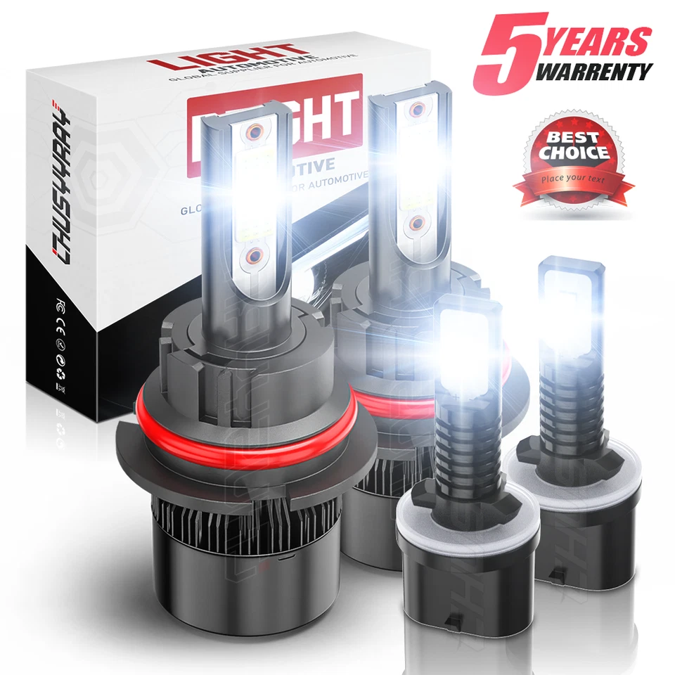 Faros LED + faros antiniebla para Ford E-350 Super Duty 1999 2000-2007 Foto 1 de 4