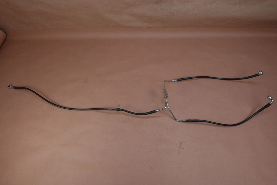 2007-2016 Harley Davidson Road Glide Front Brake Hoses Lines - Image 1 of 4