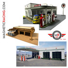 Scalextric Slot car Old Petrol Station (1:32 scale) (Gas Station)