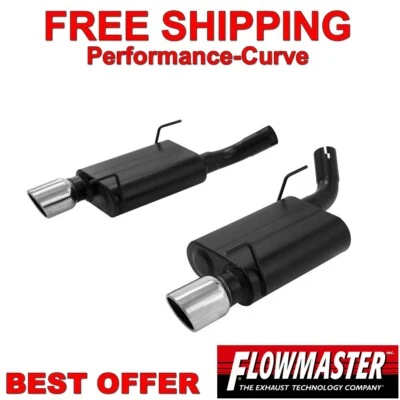 Sistema de escape Flowmaster American Thunder - Se adapta a Ford Mustang GT 05-10 - 817460 Foto 1 de 4