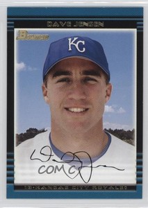 2002 Bowman Draft Dave Jensen #BDP70 Rookie RC