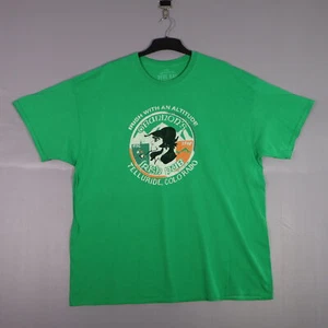 Dive Bar Short Club Mens T-Shirt Size 2XL Green Irish With An Altitude - Picture 1 of 8