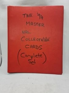 Vintage 1994 Rugby league cards Series 1 Complete Set VGC NRL Vintage Near Mint - Picture 1 of 9