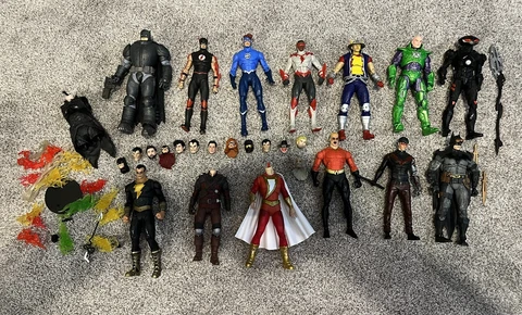 McFarlane Toys DC Multiverse Lot Flash Batman Black Manta Cover