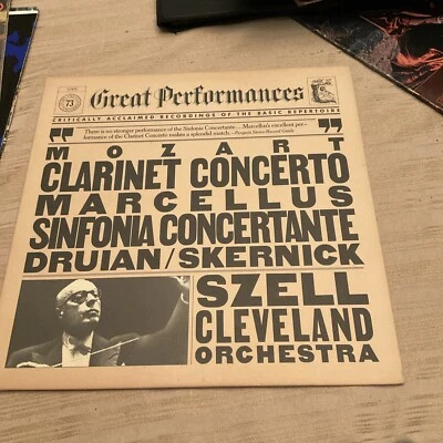 CBS Great Performances Mozart Sinfonia Concertante No. 73 37810 - Image 1 of 4