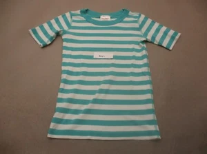 Hanna Andersson Size 10 Boys Striped 100% Organic Cotton Knit Pajama Top 021 - Picture 1 of 4