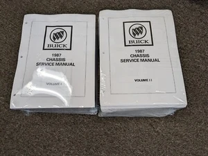 Buick Skyhawk & Grand National Chassis Shop 1987 conjunto manual de reparación - Imagen 1 de 1