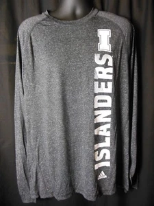 New York Islanders Men's Adidas Long Sleeve Climalite Shirt Small - Picture 1 of 5