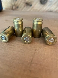 .45 ACP Bullet Casing Brass Threaded Tire Valve Stem Caps - for Tires - Picture 1 of 2
