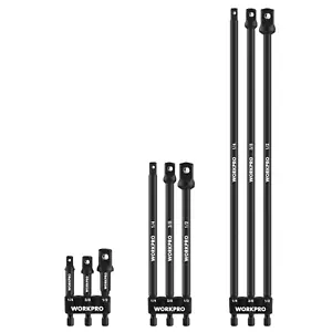 9-Piece Impact Grade Socket Adapter Set for Power Drill & Driver - Picture 1 of 12