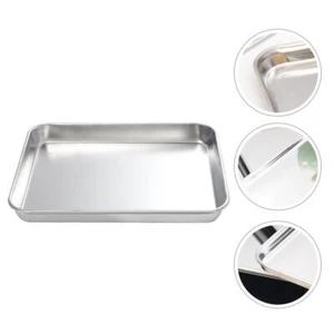 Serving Dishes Fruit Tray Rectangular Serving Platter Bathroom Towel Tray - Picture 1 of 12