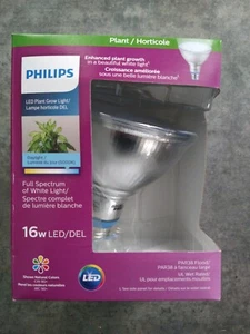 PHILIPS 533323 PAR38 FLOOD 5000K 16 WATT LED PLANT GROW LIGHT BULB DAYLIGHT  - Picture 1 of 5