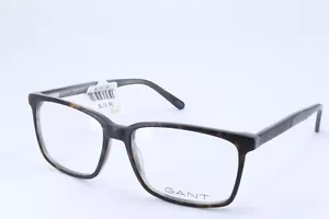 Monturas de gafas cuadradas Gant GA 3165 Havana para hombre 56-16-145 - Imagen 1 de 6