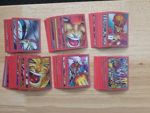 1992 Comic Images Rob Liefeld Youngblood Complete Full 90 Trading Card Base Set