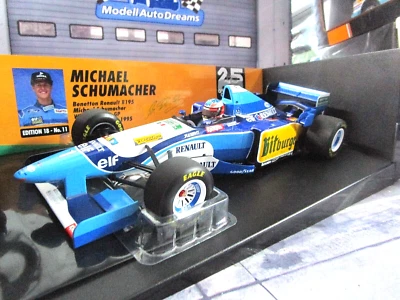 F1 BENETTON Renault B195 GP Pacific 1995 #1 Schumacher Winner Minichamps 1:18 - Bild 1 von 4