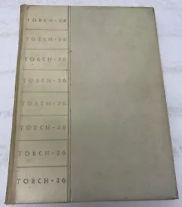 Fullerton Junior College 1936 Annuario vintage La torcia - Foto 1 di 15