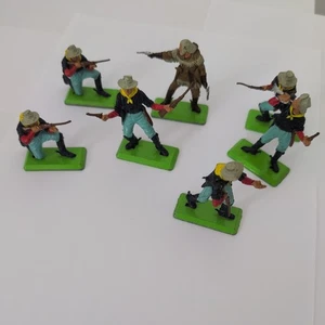 Britains Ltd Deetail 1971 Soldaten berittene Schwerter Sammlerstück Restposten, 7 Stück  - Bild 1 von 8