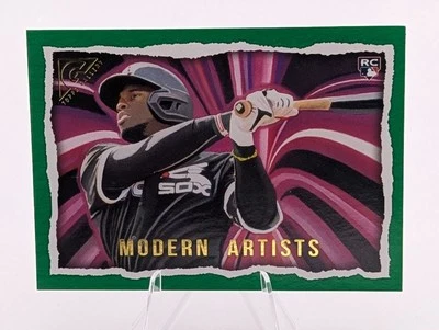 2020 Topps Gallery Luis Robert Jr RC Modern Artists Green Parallel /250 SP  - Image 1 of 4