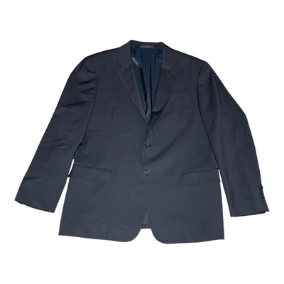 Armani Collezioni Blazer Mens 42 Black G Line Natural Stretch Two Button Lined - Image 1 of 4