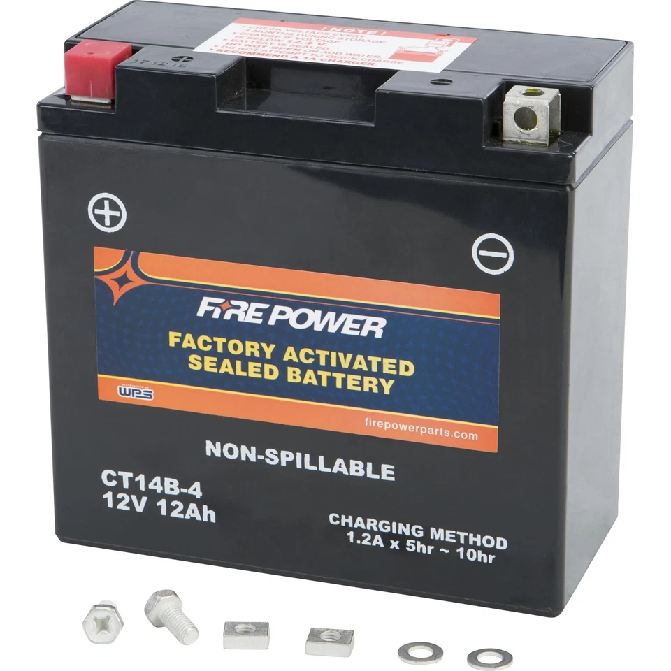 Fire Power Battery CT14B-4 Sealed Factory Activated CT14B-4 - Imagem 1 de 3