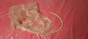 Latex – Klistier- und Urinierhose – transparent - geklebt von Dudea – M - Bild 1 von 24