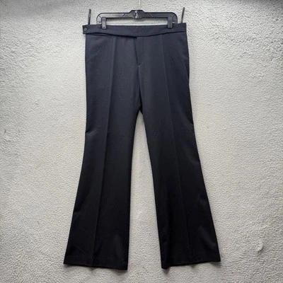 A.P.C. Calça Rue De Fleurus 100% lã UE 42 EUA 10-12 alargada Carrer preta - Imagem 1 de 4