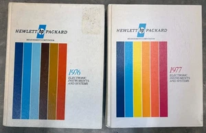 1976 and 1977 HP Instrumentation Catalogs. Test equipment, early computers, etc. - Picture 1 of 6
