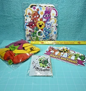 Custom Sprunki - Happy Birthday Cake Topper/ Banner/ Balloons -Sealed New - Picture 1 of 3