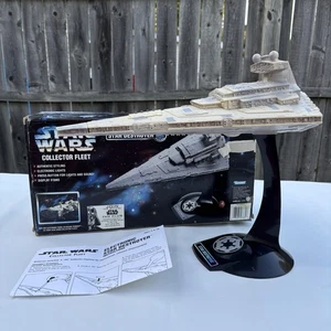 Vintage 1996 Kenner Star Wars Collector Fleet Electronic Star Destroyer Vehicle - Picture 1 of 24