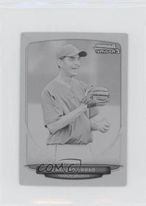 2013 Bowman Chrome Minis Printing Plate Black 1/1 Danny Salazar Rookie RC s5j - Picture 1 of 3