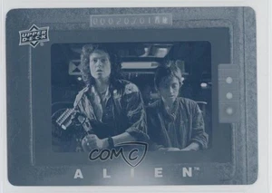 2017 Alien Movie Printing Plate Cyan Modern 1/1 Ellen Ripley Joan Lambert p1l - Picture 1 of 3
