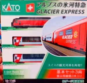 KATO 10-1145 Spur N GLACIER EXPRESS 3-teiliges Grundset - Bild 1 von 1